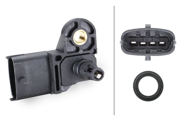 HELLA 6PP 009 400-291 Sensor, boost pressure