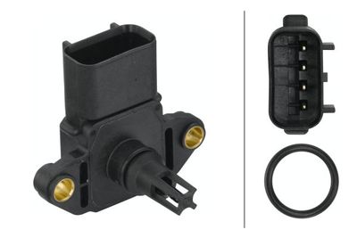 Sensor, intake manifold pressure HELLA 6PP 009 400-381