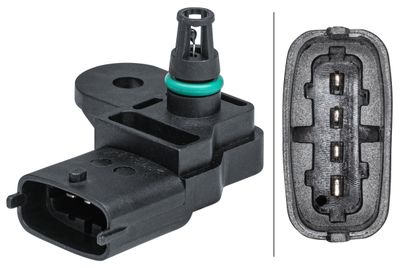 Sensor, boost pressure HELLA 6PP 009 403-331