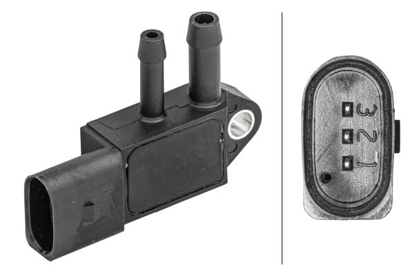 HELLA 6PP 009 409-231 Sensor, exhaust pressure