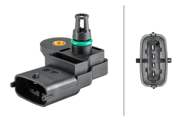 HELLA 6PP 358 152-191 Sensor, intake manifold pressure