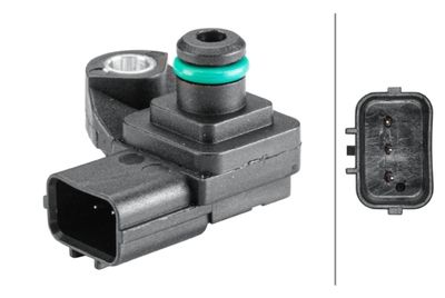 Sensor, intake manifold pressure HELLA 6PP 358 152-351