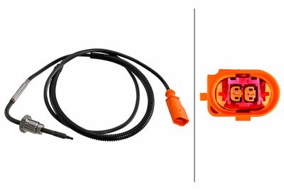 Sensor, exhaust gas temperature HELLA 6PT 010 376-881