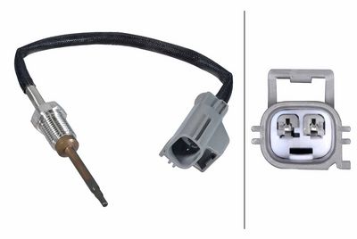 Sensor, exhaust gas temperature HELLA 6PT 358 226-511