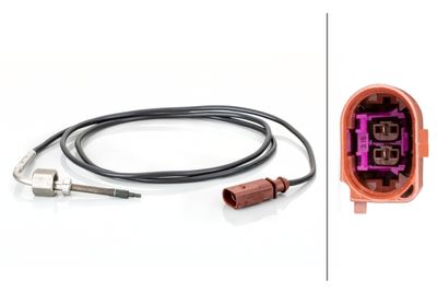 Sensor, exhaust gas temperature HELLA 6PT 014 494-551