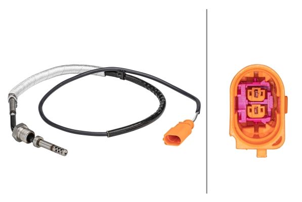HELLA 6PT 358 181-131 Sensor, exhaust gas temperature