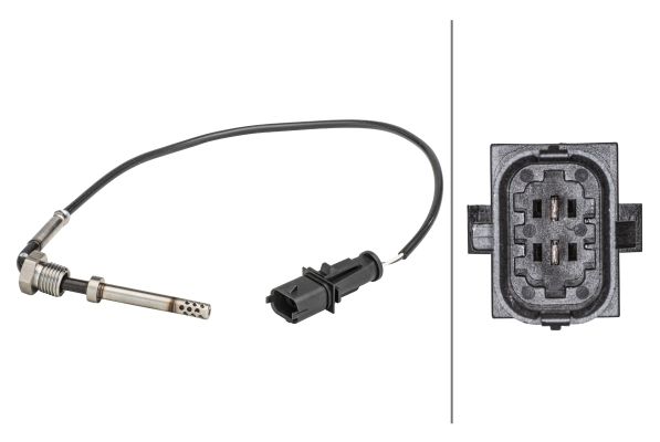 HELLA 6PT 358 181-201 Sensor, exhaust gas temperature