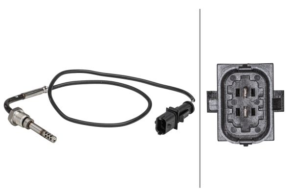 HELLA 6PT 358 181-251 Sensor, exhaust gas temperature