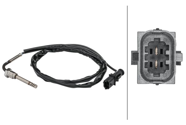 HELLA 6PT 358 181-451 Sensor, exhaust gas temperature