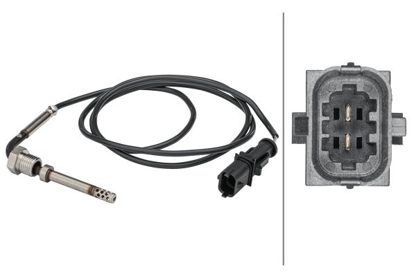 HELLA 6PT 358 181-491 Sensor, exhaust gas temperature