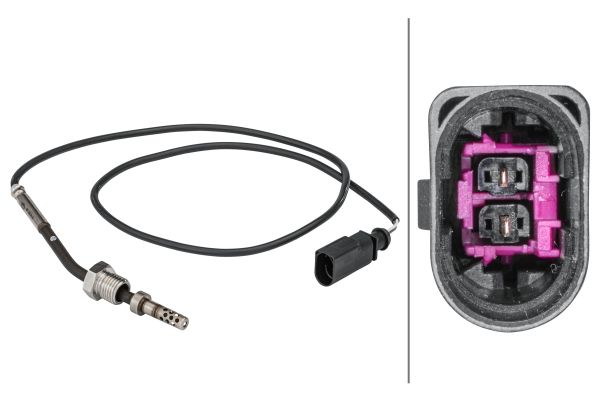 HELLA 6PT 358 181-541 Sensor, exhaust gas temperature