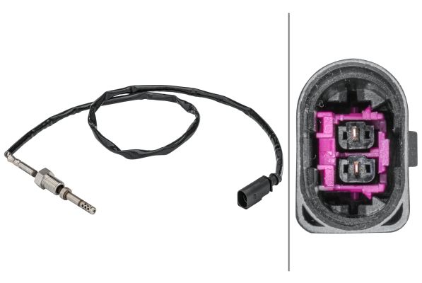 HELLA 6PT 358 181-561 Sensor, exhaust gas temperature