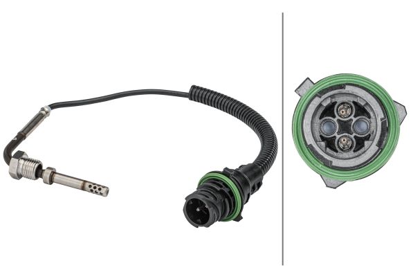 HELLA 6PT 358 181-571 Sensor, exhaust gas temperature