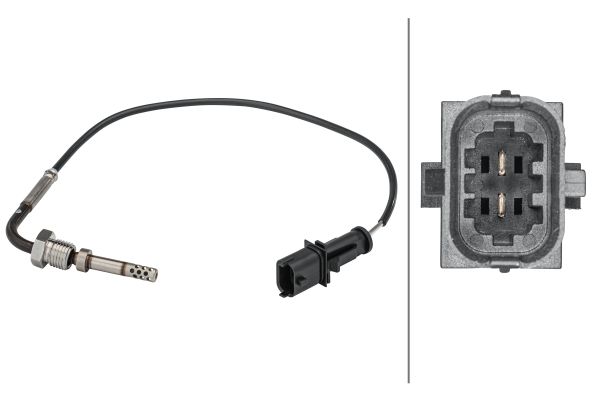 HELLA 6PT 358 181-601 Sensor, exhaust gas temperature