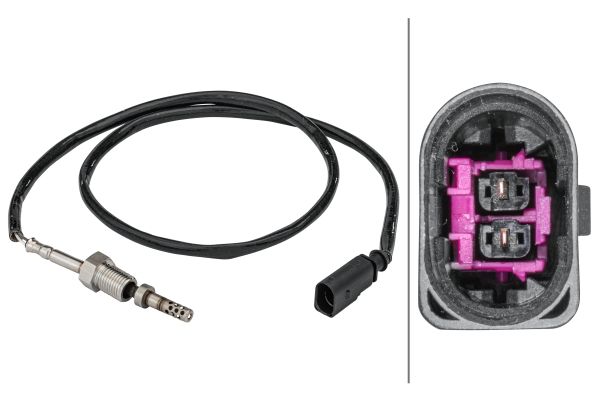 HELLA 6PT 358 181-641 Sensor, exhaust gas temperature