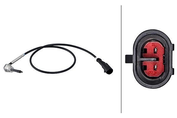 HELLA 6PT 358 181-791 Sensor, exhaust gas temperature