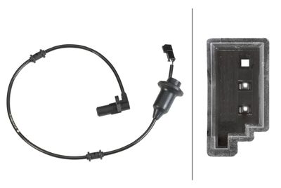 Sensor, wheel speed HELLA 6PU 010 039-841