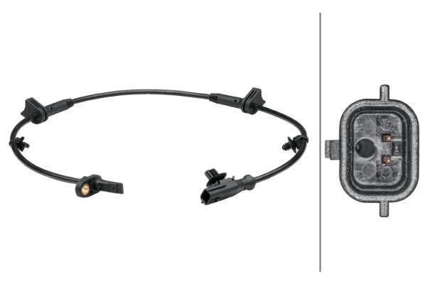 HELLA 6PU 012 679-111 Sensor, wheel speed