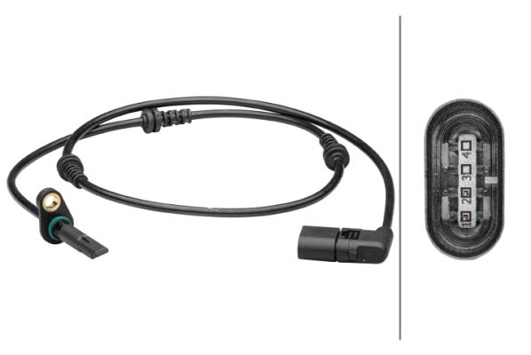 HELLA 6PU 012 679-431 Sensor, wheel speed