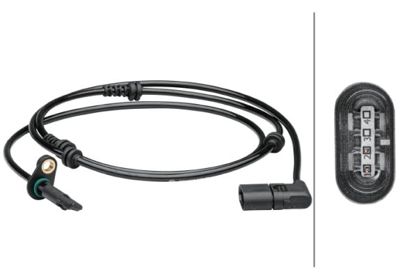 HELLA 6PU 012 679-461 Sensor, wheel speed