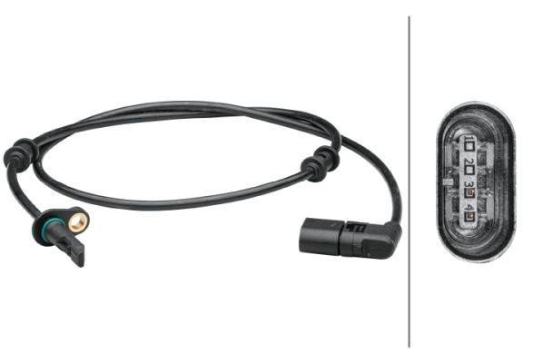 HELLA 6PU 012 679-471 Sensor, wheel speed