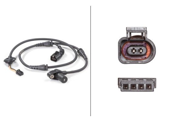 HELLA 6PU 012 806-171 Sensor, wheel speed