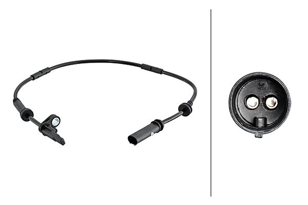 HELLA 6PU 230 048-191 Sensor, wheel speed