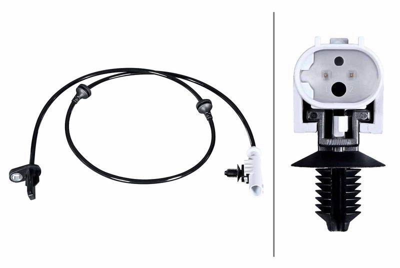 HELLA 6PU 358 216-391 Sensor, wheel speed
