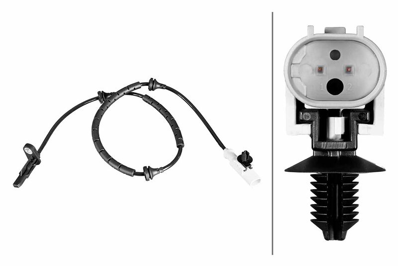 HELLA 6PU 358 216-401 Sensor, wheel speed