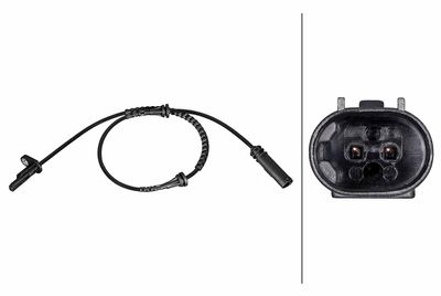 Sensor, wheel speed HELLA 6PU 358 216-531