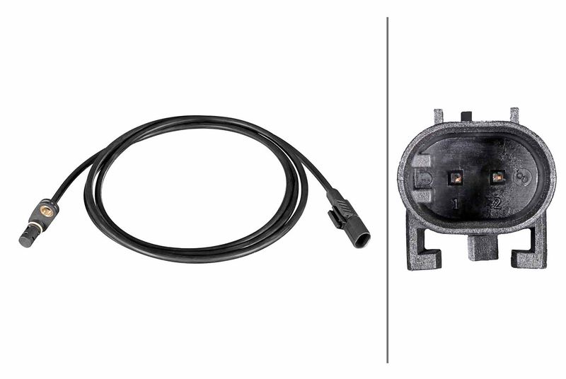 HELLA 6PU 358 216-761 Sensor, wheel speed