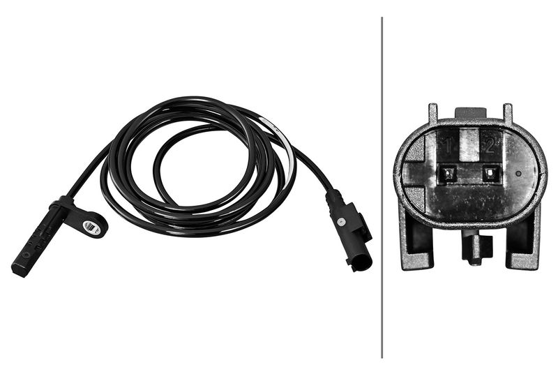 HELLA 6PU 358 217-111 Sensor, wheel speed