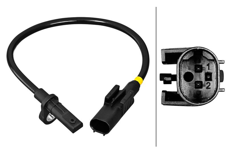 HELLA 6PU 358 217-161 Sensor, wheel speed