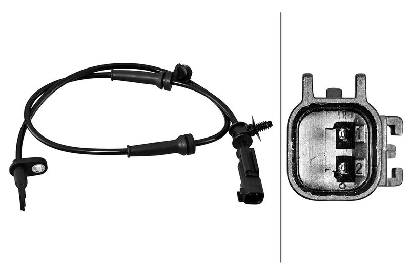 HELLA 6PU 358 217-191 Sensor, wheel speed