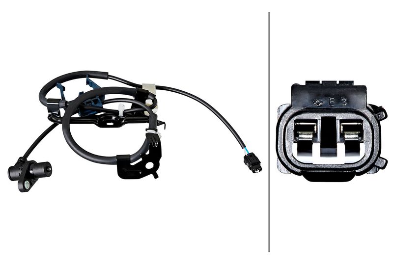 HELLA 6PU 358 217-671 Sensor, wheel speed