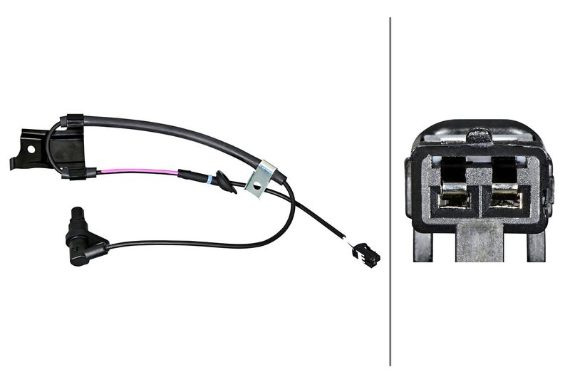 HELLA 6PU 358 217-721 Sensor, wheel speed