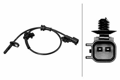Sensor, wheel speed HELLA 6PU 358 218-391