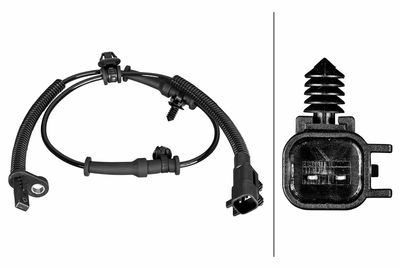 Sensor, wheel speed HELLA 6PU 358 219-241