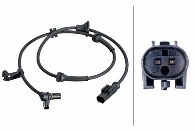 Sensor, wheel speed HELLA 6PU 358 251-101