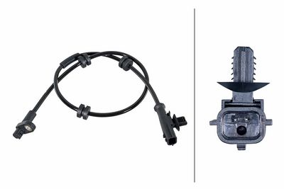Sensor, wheel speed HELLA 6PU 358 252-021