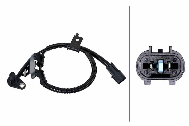HELLA 6PU 358 252-121 Sensor, wheel speed