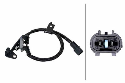 Sensor, wheel speed HELLA 6PU 358 252-121