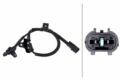Sensor, wheel speed HELLA 6PU 358 252-131