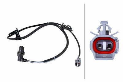 Sensor, wheel speed HELLA 6PU 358 252-391