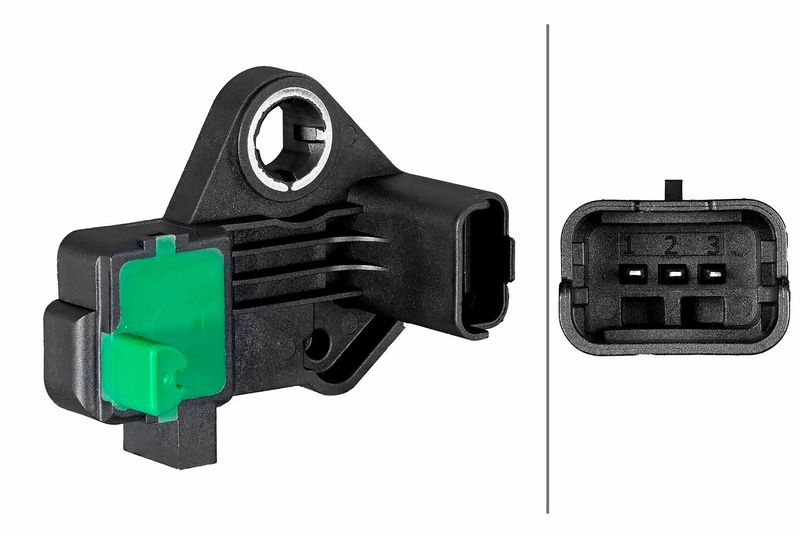 HELLA 6PU 358 380-551 Sensor, crankshaft pulse