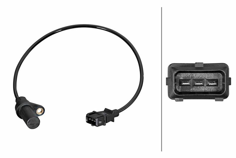 HELLA 6PU 358 381-351 Sensor, crankshaft pulse