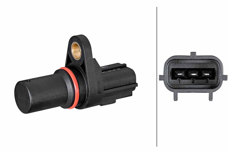 HELLA 6PU 358 381-361 Sensor, crankshaft pulse