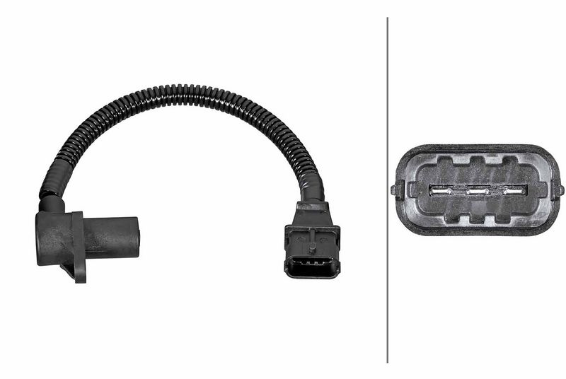 HELLA 6PU 358 381-391 Sensor, crankshaft pulse