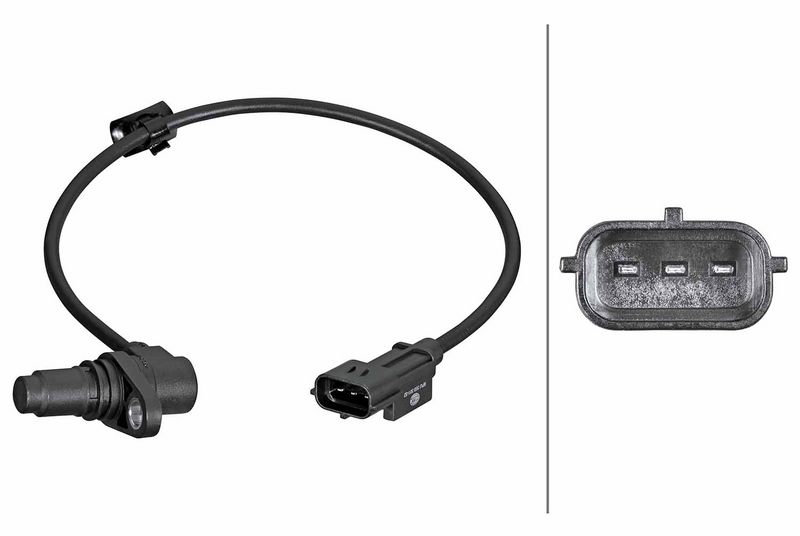 HELLA 6PU 358 381-521 Sensor, crankshaft pulse