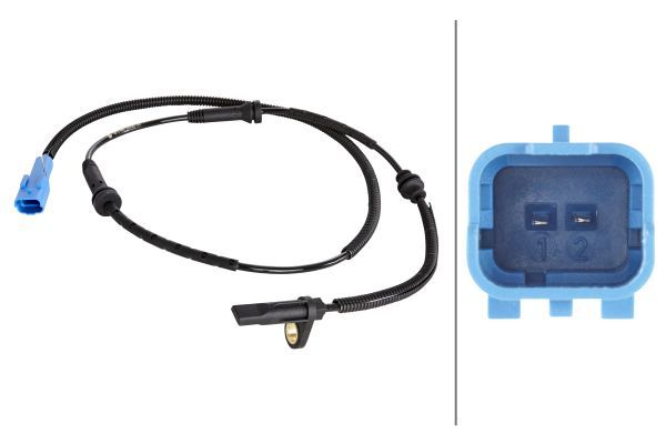 HELLA 6PU 009 106-851 Sensor, wheel speed
